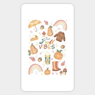 Fall vibes Magnet